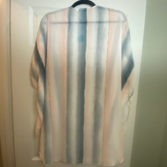 Caley Open Front Woven Top - Small - Picture 2 of 3